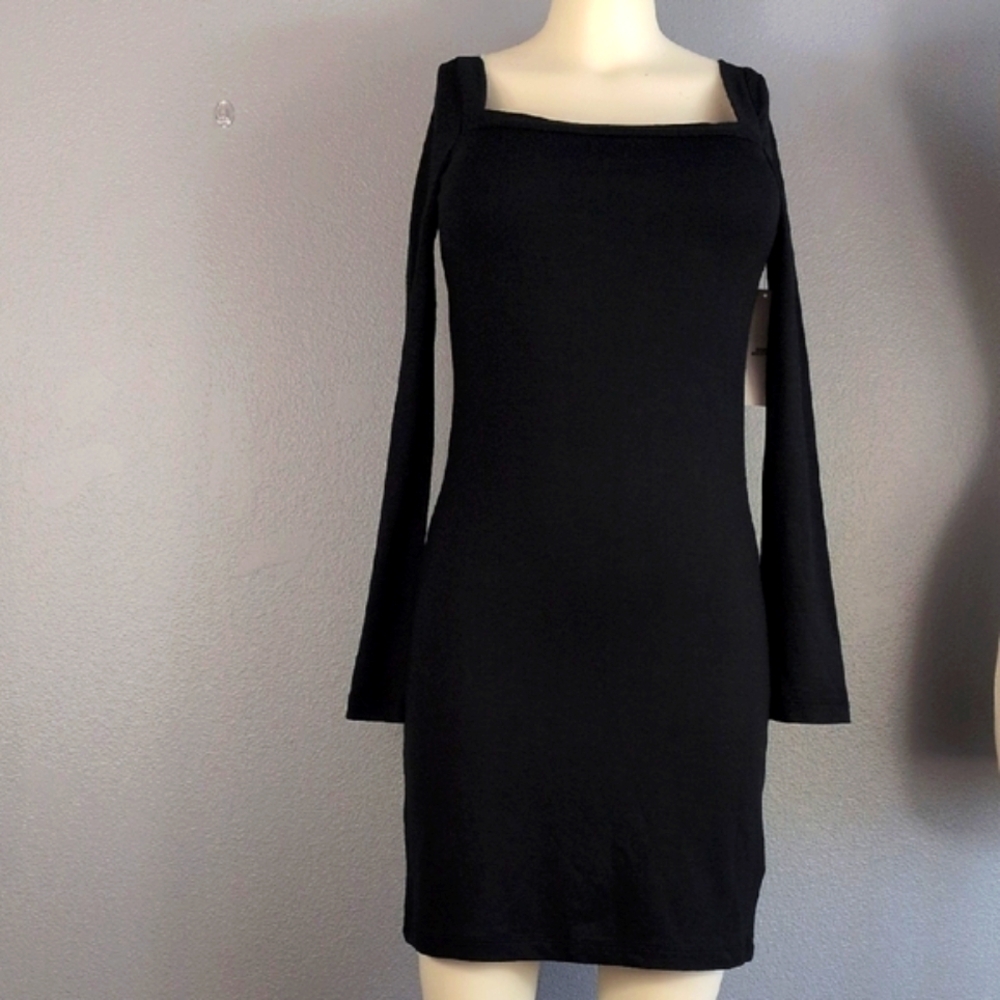 Urban Outfitters Black knit Mini Dress